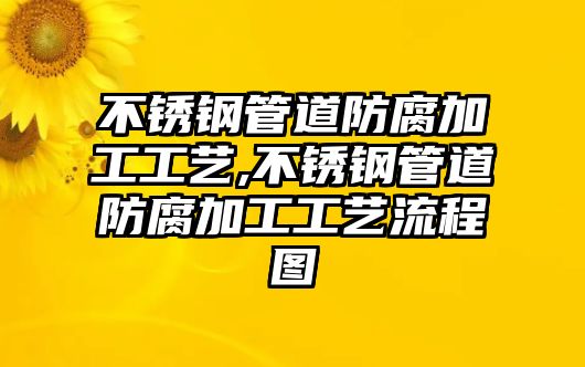 不銹鋼管道防腐加工工藝,不銹鋼管道防腐加工工藝流程圖