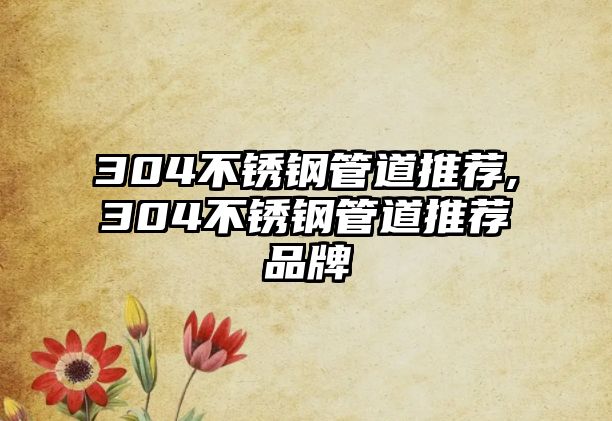 304不銹鋼管道推薦,304不銹鋼管道推薦品牌