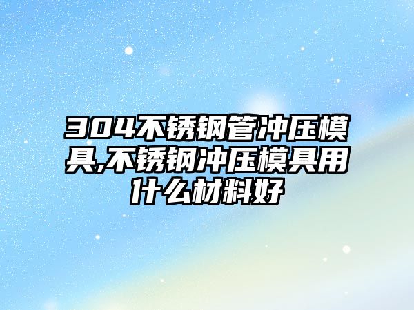 304不銹鋼管沖壓模具,不銹鋼沖壓模具用什么材料好