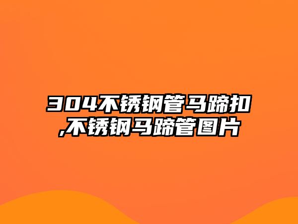 304不銹鋼管馬蹄扣,不銹鋼馬蹄管圖片